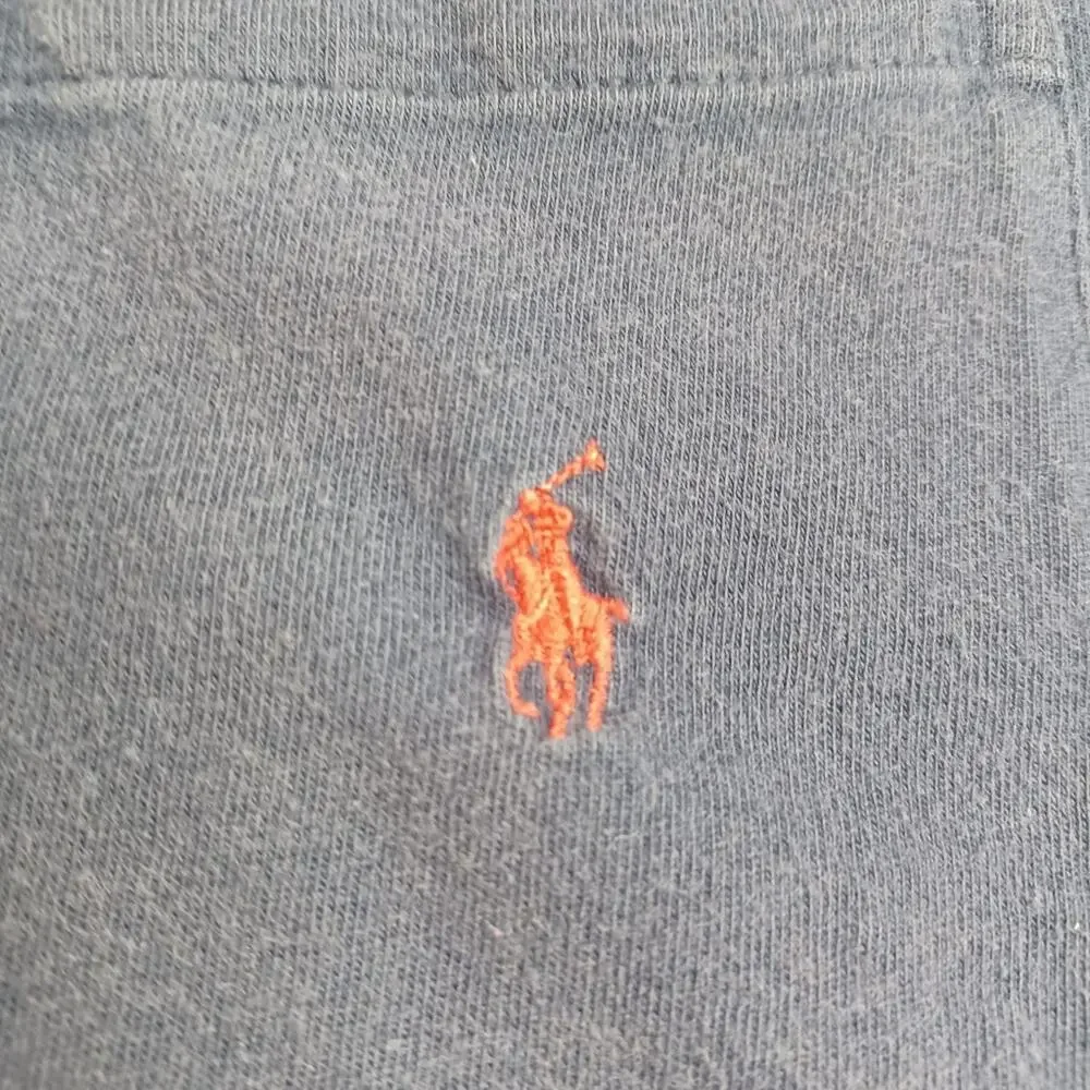 Polo Ralph Lauren Classic Fit Cotton Shirt Size XL Blue Embroidery Logo Pony Y2K